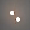 Lustre Pendente Cobre Jabuticaba para 2 Bolas - Ideal Lustres - Image 3