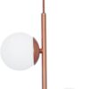 Lustre Pendente Cobre Haste Redonda Jabuticaba 2 Bolas - Image 2