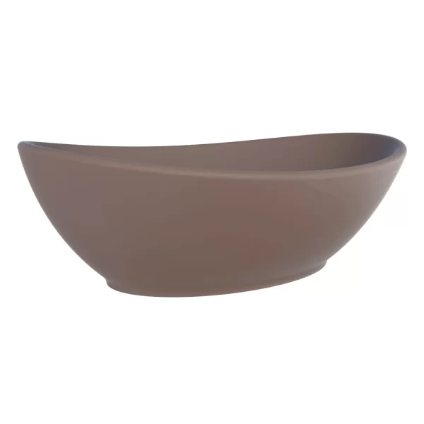 Cuba de Louça Bali Marrom Fosco Cozimax REF P101402 para Banheiro - Imagem 3
