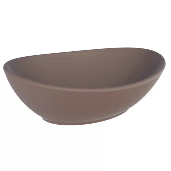 Cuba de Louça Bali Marrom Fosco Cozimax REF P101402 para Banheiro - Imagem 5