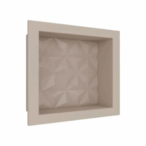 NICHO MULTI 40X30 BEGE TEXTURATO TRIANGULO COZIMAX (UND)